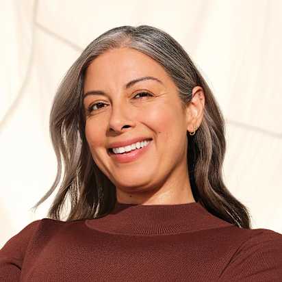Patient featured in the official BOTOX Cosmetic campaign; results vary